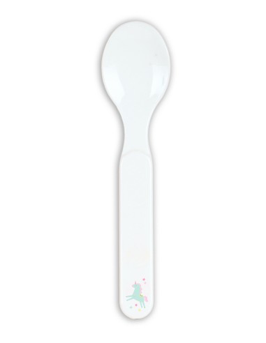 SET DE PLATOS, CUBIERTOS Y VASO SAFTA PREESCOLAR "UNICORNIO"