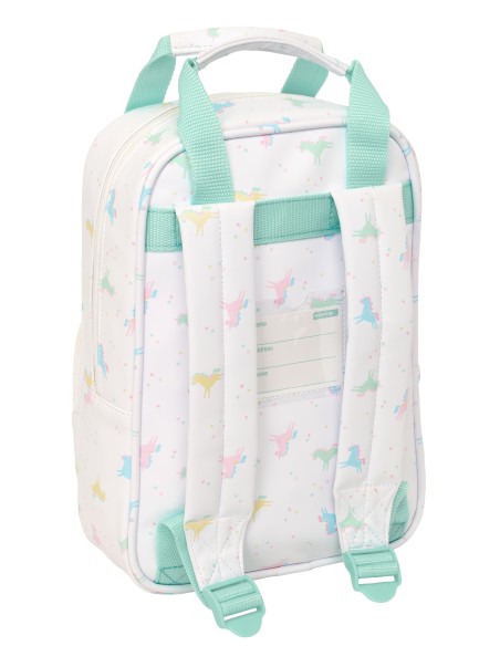MOCHILA INFANTIL CON ASAS SAFTA PREESCOLAR "UNICORNIO"