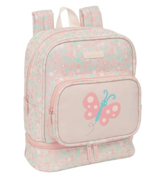 MOCHILA NEVERA GUARDERIA SAFTA PREESCOLAR "MARIPOSA"