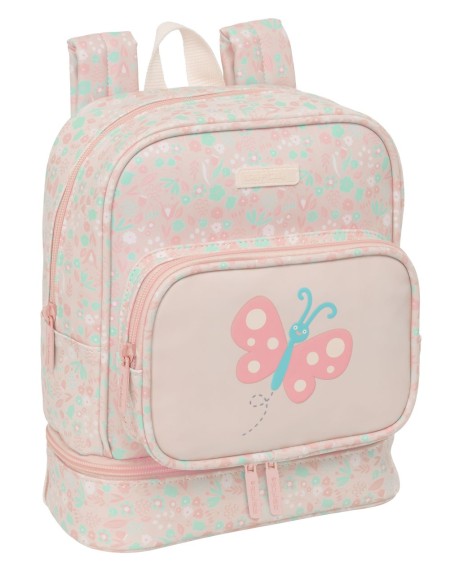 MOCHILA NEVERA GUARDERIA SAFTA PREESCOLAR "MARIPOSA"