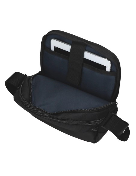 7045744 BANDOLERA PORTATABLET. PJL STRATFORD NEGRO