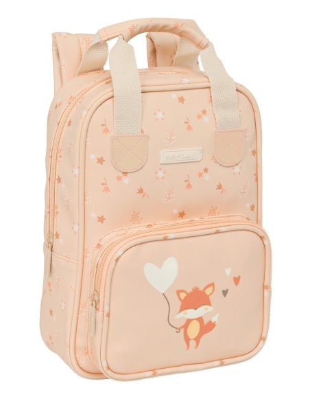 MOCHILA INFANTIL CON ASAS SAFTA PREESCOLAR "FLORES"