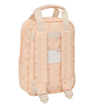 MOCHILA INFANTIL CON ASAS SAFTA PREESCOLAR "FLORES" 2