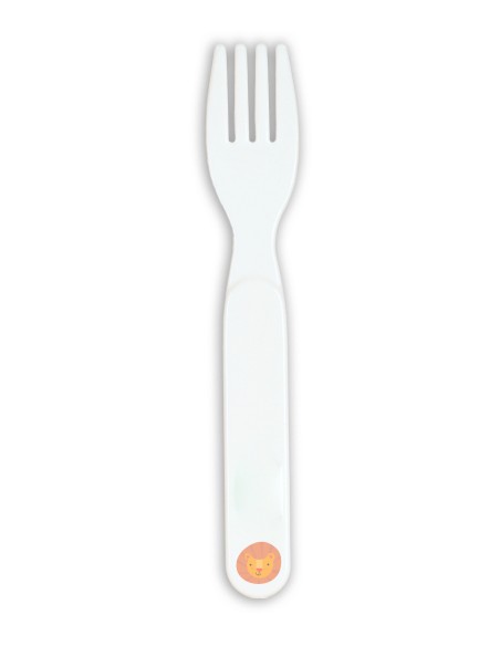 SET DE PLATOS, CUBIERTOS Y VASO SAFTA PREESCOLAR "PANDI"