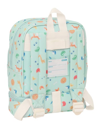 MOCHILA NEVERA GUARDERIA SAFTA PREESCOLAR "PANDI"