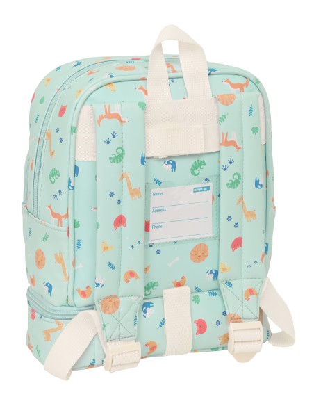 MOCHILA NEVERA GUARDERIA SAFTA PREESCOLAR "PANDI"