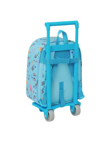 MOCH 232+CARRO 805 BLUEY Mochilas Pequeñas | Fraber