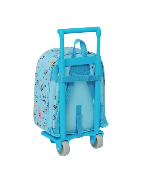 MOCH 232+CARRO 805 BLUEY Mochilas Pequeñas | Fraber