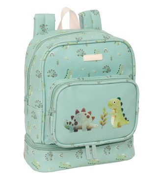 MOCHILA NEVERA GUARDERIA SAFTA PREESCOLAR "DINOS"
