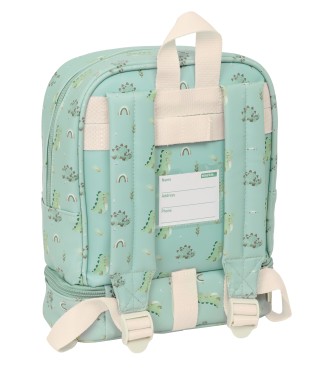 MOCHILA NEVERA GUARDERIA SAFTA PREESCOLAR "DINOS" 2