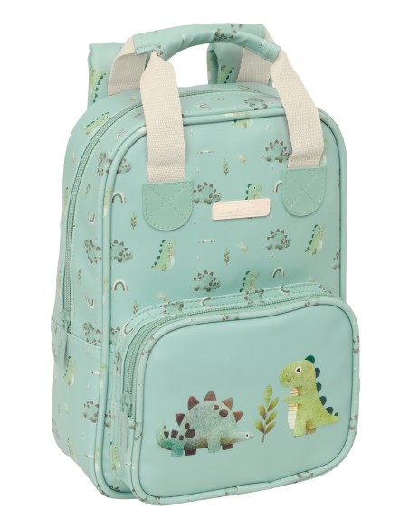 MOCHILA INFANTIL CON ASAS SAFTA PREESCOLAR "DINOS"