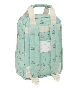 MOCHILA INFANTIL CON ASAS SAFTA PREESCOLAR "DINOS" 2
