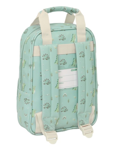 MOCHILA INFANTIL CON ASAS SAFTA PREESCOLAR "DINOS"