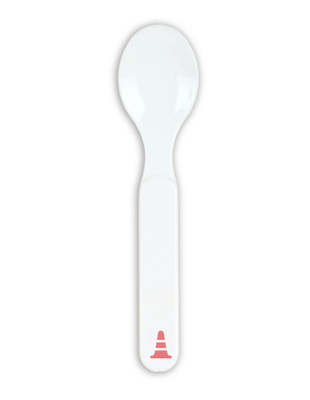 SET DE PLATOS, CUBIERTOS Y VASO SAFTA PREESCOLAR "GRUAS"