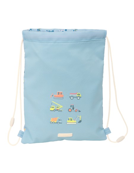 SACO PLANO JUNIOR SAFTA PREESCOLAR "GRUAS"