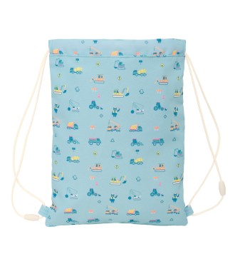 SACO PLANO JUNIOR SAFTA PREESCOLAR "GRUAS" 2