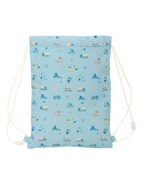 SACO PLANO JUNIOR SAFTA PREESCOLAR "GRUAS"