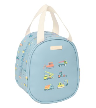 NECESER TERMO SAFTA PREESCOLAR "GRUAS"