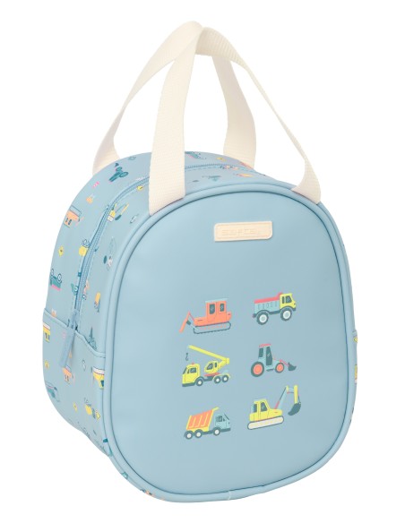 NECESER TERMO SAFTA PREESCOLAR "GRUAS"