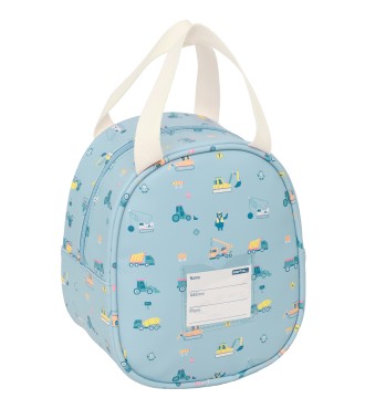 NECESER TERMO SAFTA PREESCOLAR "GRUAS" 2