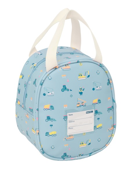 NECESER TERMO SAFTA PREESCOLAR "GRUAS"