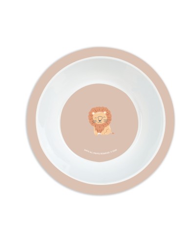 SET DE PLATOS, CUBIERTOS Y VASO SAFTA PREESCOLAR "LEON"