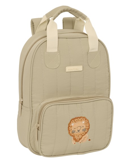 MOCHILA INFANTIL CON ASAS SAFTA PREESCOLAR "LEON"