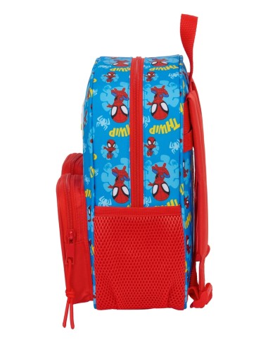 MOCHILA GUARDERIA BOLSILLOS ADAPT.CARRO SPIDEY