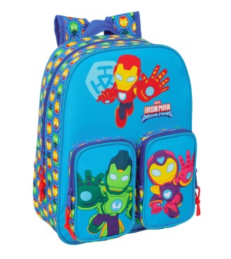 MOCHILA INFANTIL BOLSILLOS ADAPT.CARRO IRON MAN  En línea