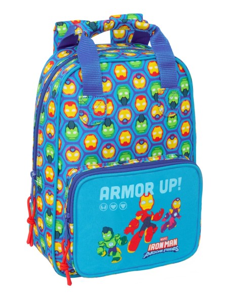 MOCHILA INFANTIL CON ASAS IRON MAN