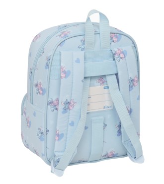 MOCHILA GUARDERIA BOLSILLOS ADAPT.CARRO STITCH 2