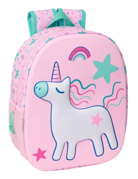 MOCHILA 3D SAFTA 3D UNICORNIO