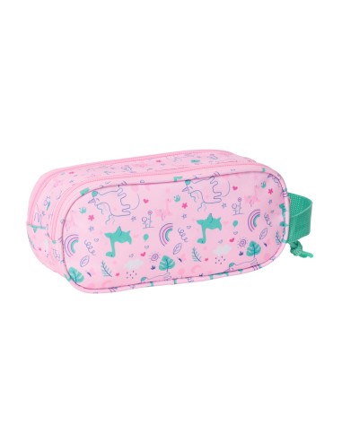 PORTATODO DOBLE 3D SAFTA 3D UNICORNIO