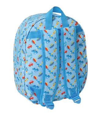 MOCHILA 3D SAFTA 3D AVION 2