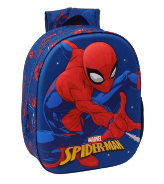 MOCHILA 3D CON LEDS SPIDER-MAN 3D