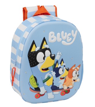 MOCHILA 3D CON LEDS BLUEY