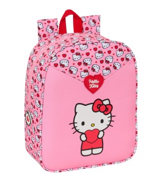 MOCHILA GUARDERIA ADAPT.CARRO HELLO KITTY