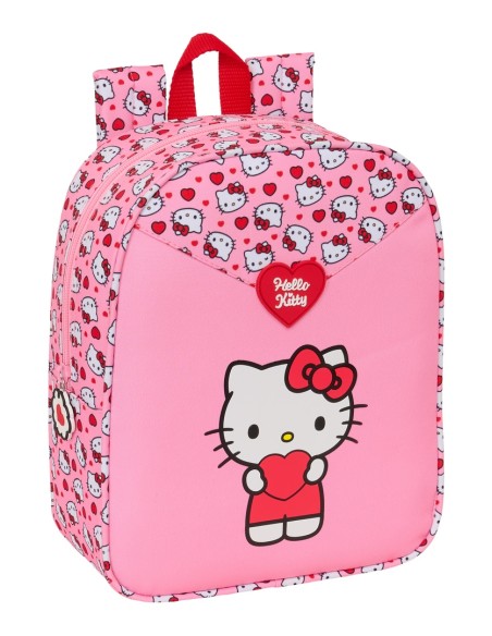 MOCHILA GUARDERIA ADAPT.CARRO HELLO KITTY