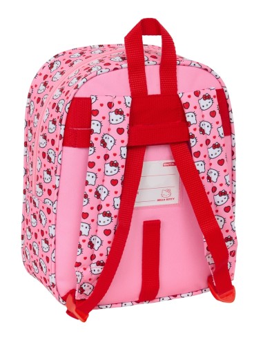 MOCHILA GUARDERIA ADAPT.CARRO HELLO KITTY