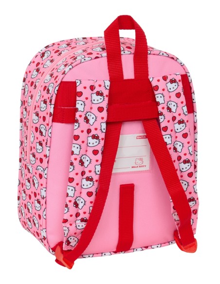 MOCHILA GUARDERIA ADAPT.CARRO HELLO KITTY