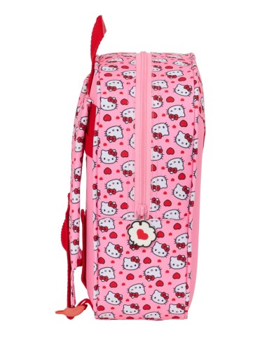 MOCHILA GUARDERIA ADAPT.CARRO HELLO KITTY