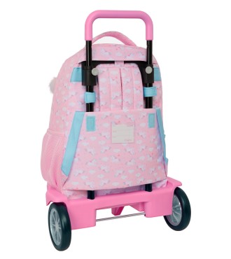 MOCHILA GDE. C/RUEDAS COMPACT EVOL. EXT. GLOWLAB KIDS 2