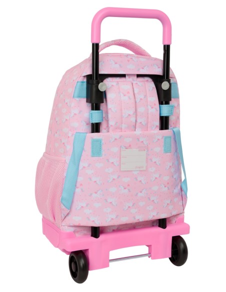 MOCHILA GDE. C/RUEDAS COMPACT EXTRAIBLE GLOWLAB KIDS