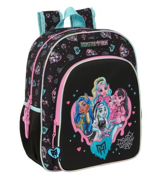 MOCHILA JUNIOR ADAPT.CARRO MONSTER HIGH