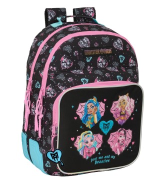MOCHILA DOBLE ADAPT.CARRO MONSTER HIGH