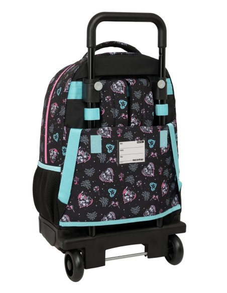 MOCHILA GDE. C/RUEDAS COMPACT EXTRAIBLE MONSTER HIGH