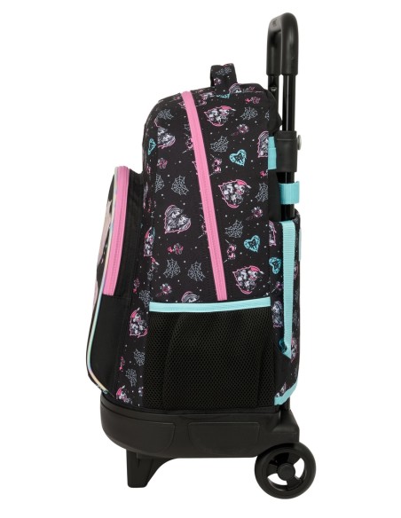 MOCHILA GDE. C/RUEDAS COMPACT EXTRAIBLE MONSTER HIGH