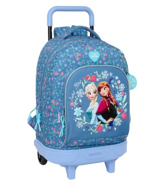 MOCHILA GDE. C/RUEDAS COMPACT EXTRAIBLE FROZEN