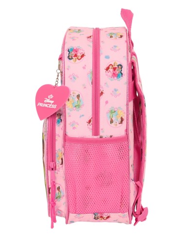 MOCHILA INFANTIL BOLSILLOS ADAPT.CARRO PRINCESAS DISNEY