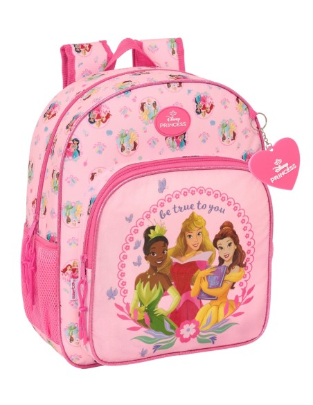 MOCHILA JUNIOR ADAPT.CARRO PRINCESAS DISNEY